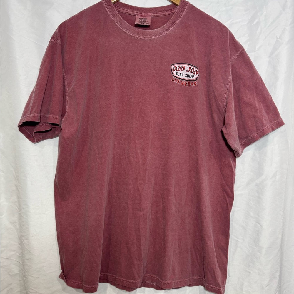 Ron Jon Surf Shop Las Vegas Vintage Red Tee | Comfort Colors | Men’s XL